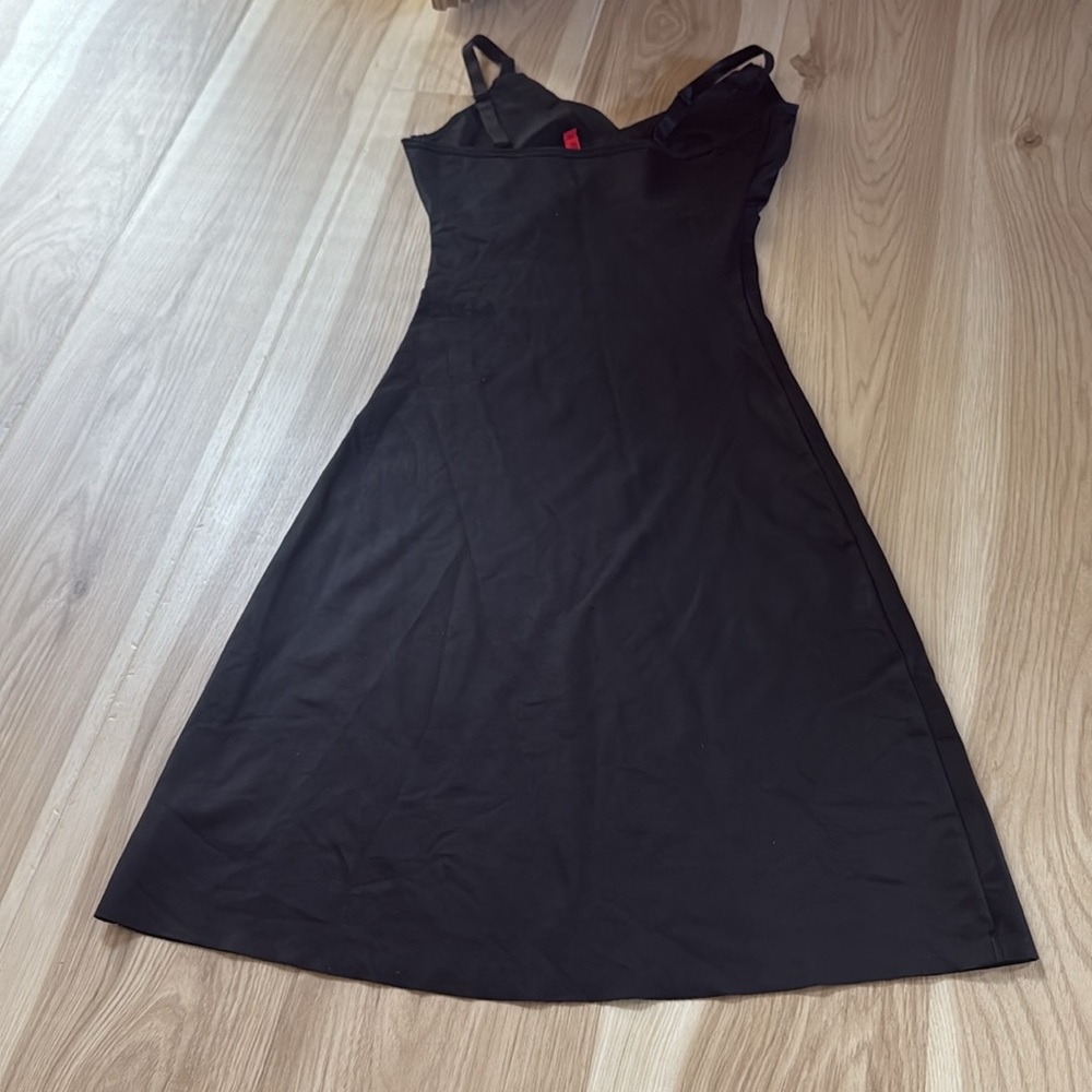 SPANX Black Slip Dress, Small, Like-New. SAME DAY SHIPPING! - Picture 9 of 11
